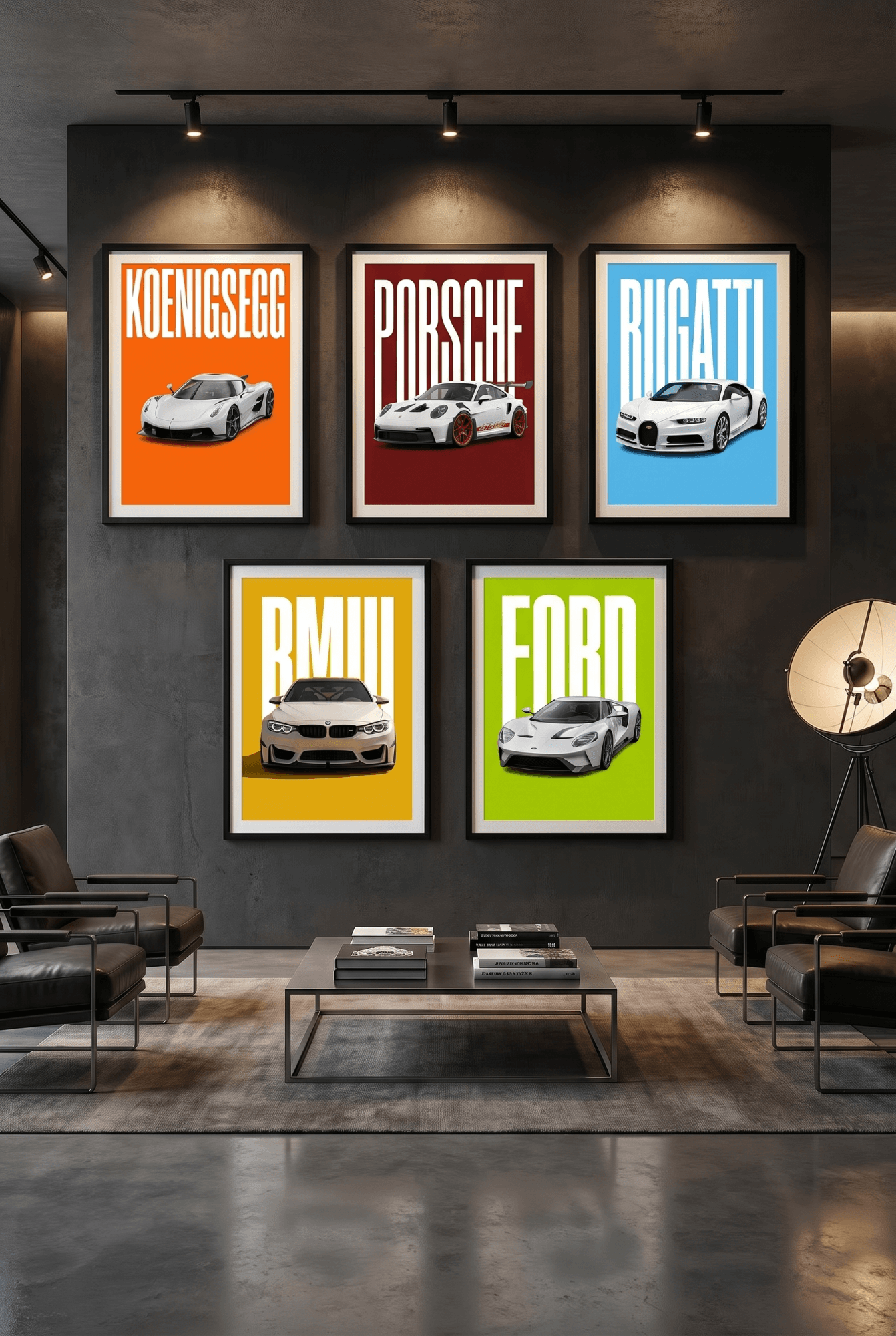 5 EPIC CAR POSTER (300GSM) #01