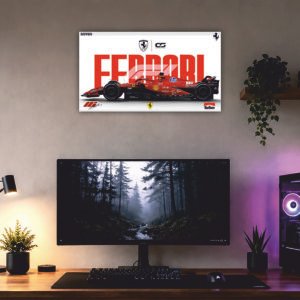 Ferrari SF-25 Formula 1 Premium Wall Poster
