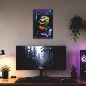 Lewis Hamilton F1 Wall Poster