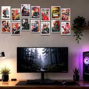 F1 Racing Legends Wall Poster Set | 01